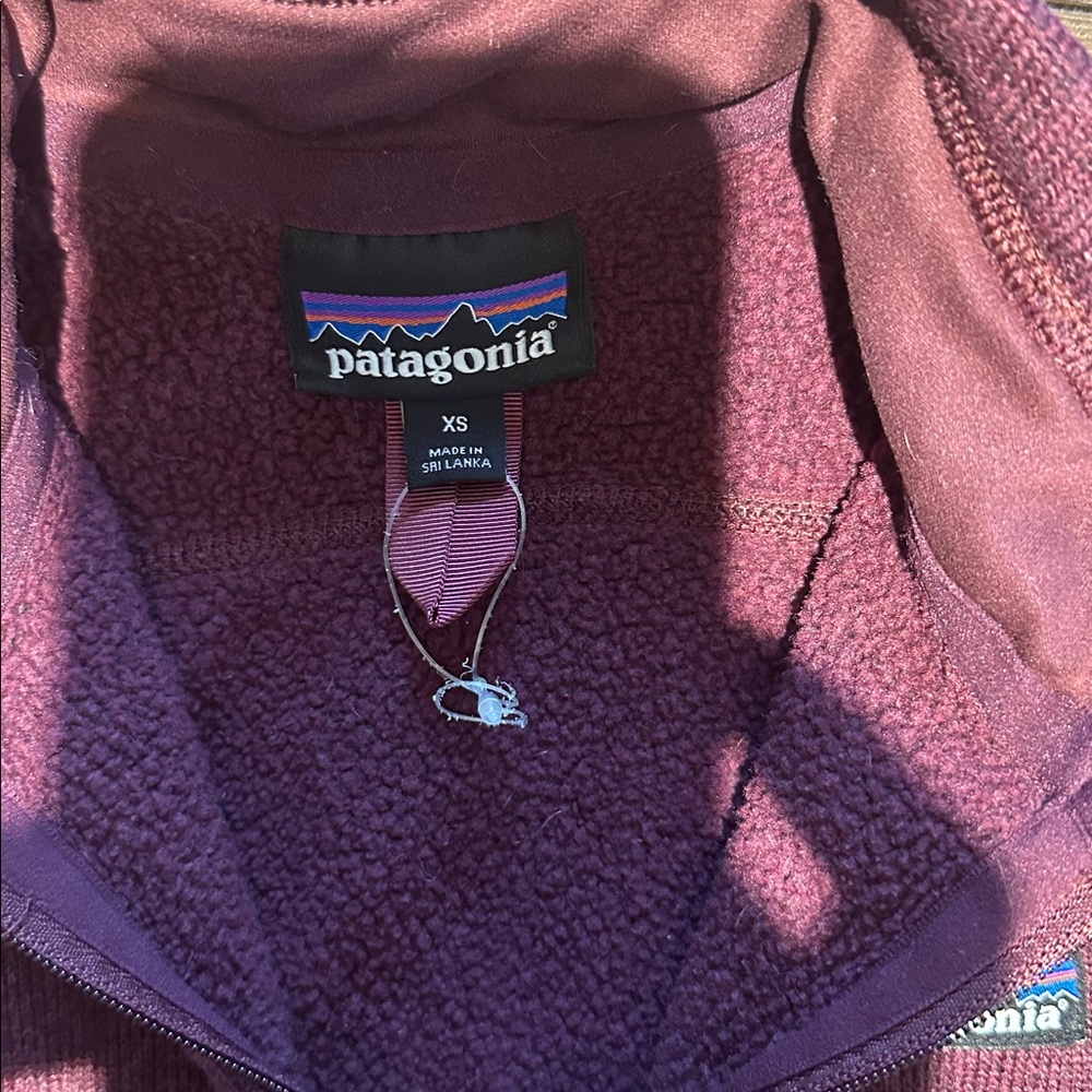 Patagonia Burgundy Full-Zip Jacket-NWOT - Picture 4 of 4
